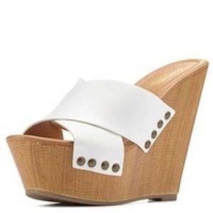 Mossimo crisscross platform wedges